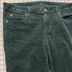 Kut from the Kloth Forest Green Corduroy Trousers